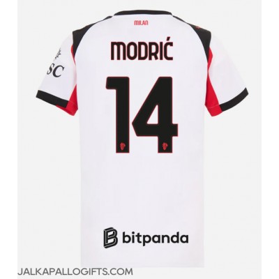 AC Milan Luka Modric #14 Vieraspaita Naiset 2025-26 Lyhythihainen AC Milan Luka Modric #14 Vieraspaita Naiset 2025-26 Lyhythihainen